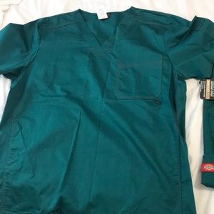 Teal scrub set